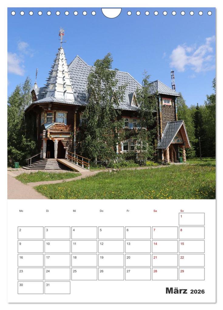 Weitere Ansicht: Russland - Terminplaner (Wandkalender 2026 DIN A4 hoch), CALVENDO Monatskalender | Denise Graupner, Calvendo