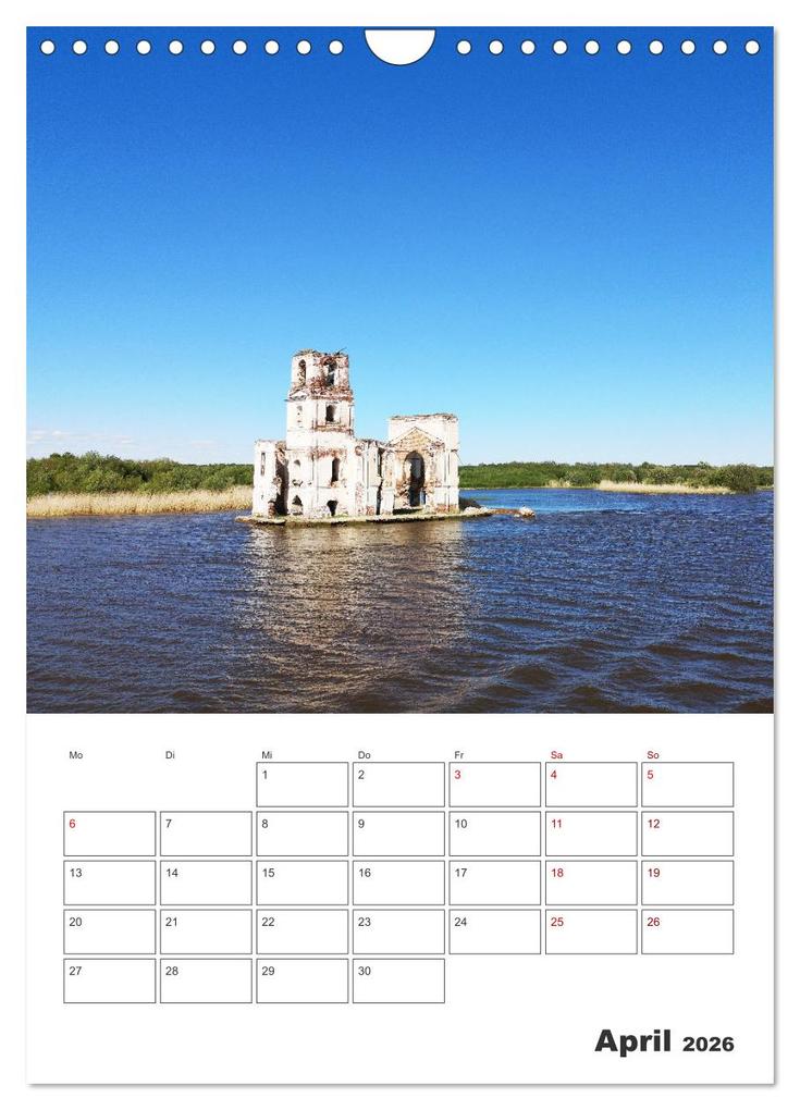 Weitere Ansicht: Russland - Terminplaner (Wandkalender 2026 DIN A4 hoch), CALVENDO Monatskalender | Denise Graupner, Calvendo