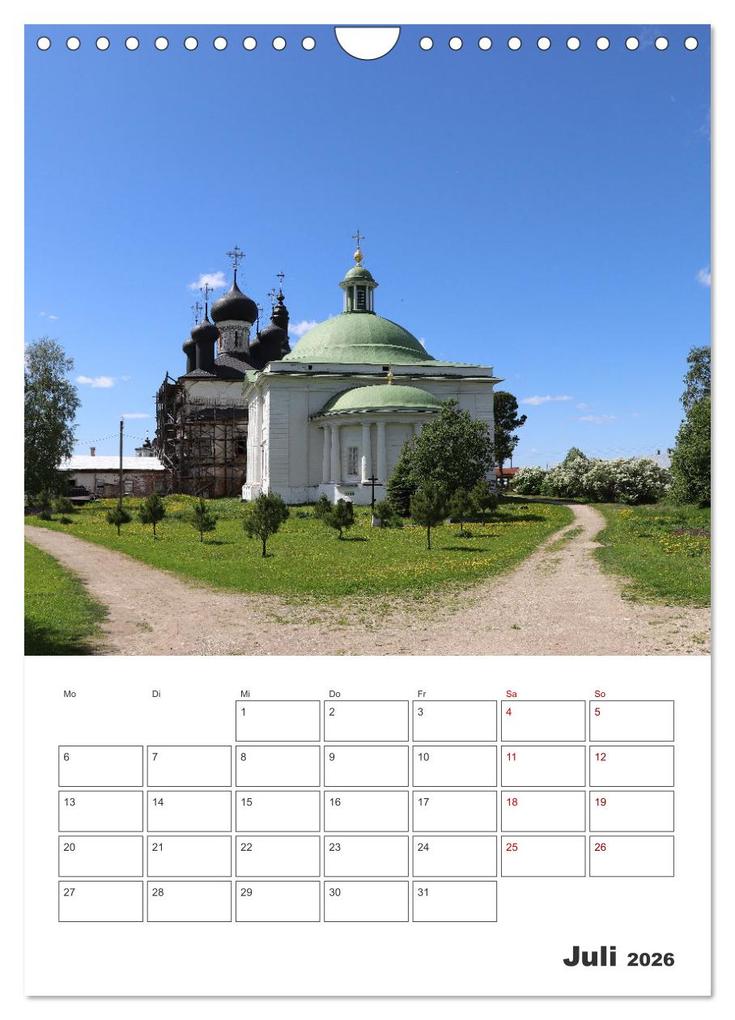 Weitere Ansicht: Russland - Terminplaner (Wandkalender 2026 DIN A4 hoch), CALVENDO Monatskalender | Denise Graupner, Calvendo