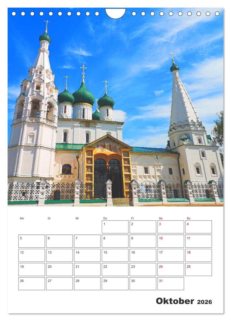 Weitere Ansicht: Russland - Terminplaner (Wandkalender 2026 DIN A4 hoch), CALVENDO Monatskalender | Denise Graupner, Calvendo