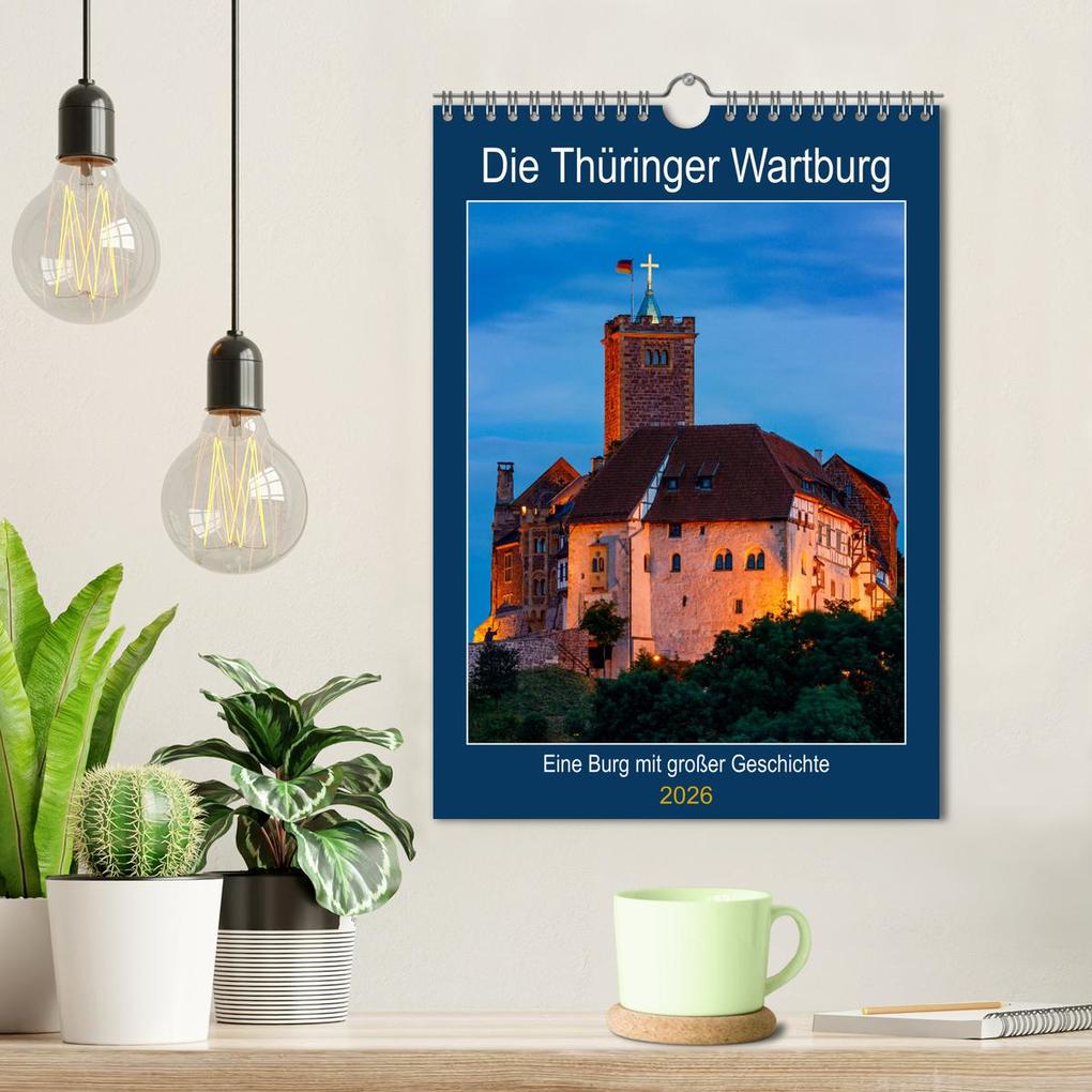 Weitere Ansicht: Die Thüringer Wartburg (Wandkalender 2026 DIN A4 hoch), CALVENDO Monatskalender | Roland Brack, Calvendo