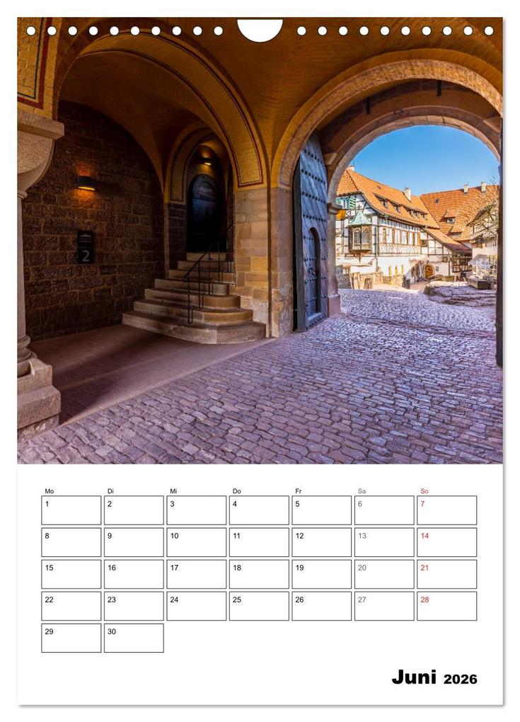 Weitere Ansicht: Die Thüringer Wartburg (Wandkalender 2026 DIN A4 hoch), CALVENDO Monatskalender | Roland Brack, Calvendo