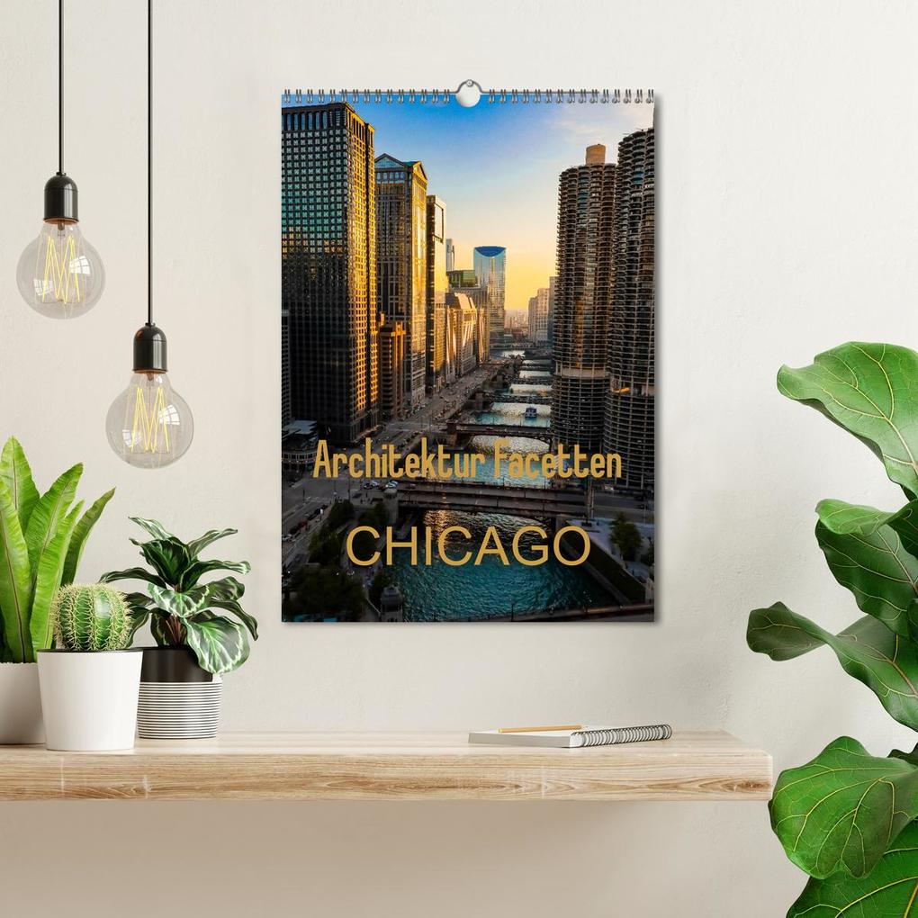 Weitere Ansicht: Architektur Facetten Chicago 2026 (Wandkalender 2026 DIN A3 hoch), CALVENDO Monatskalender | Mike Hans Steffl, Calvendo