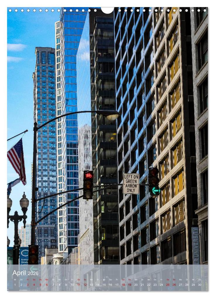Weitere Ansicht: Architektur Facetten Chicago 2026 (Wandkalender 2026 DIN A3 hoch), CALVENDO Monatskalender | Mike Hans Steffl, Calvendo