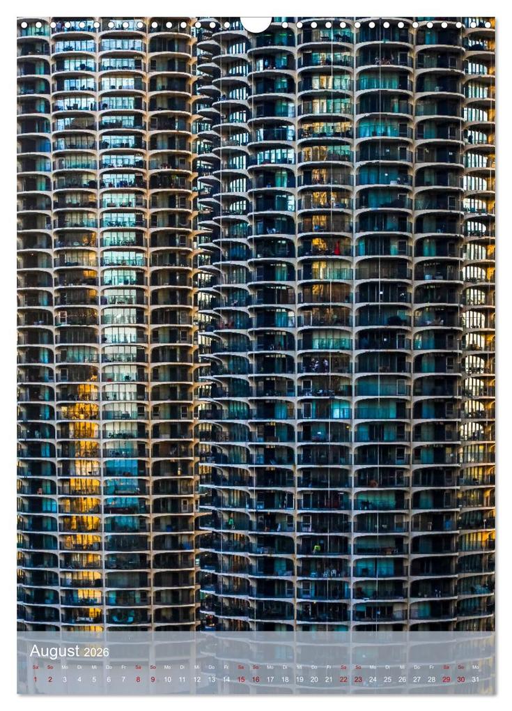 Weitere Ansicht: Architektur Facetten Chicago 2026 (Wandkalender 2026 DIN A3 hoch), CALVENDO Monatskalender | Mike Hans Steffl, Calvendo