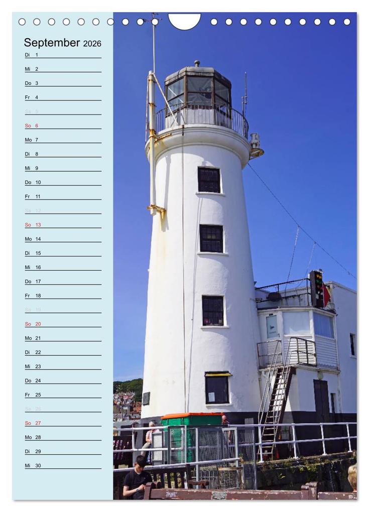 Weitere Ansicht: Leuchttürme - Geburtstagskalender (Wandkalender 2026 DIN A4 hoch), CALVENDO Monatskalender | Babett Paul - Babett's Bildergalerie, Calvendo