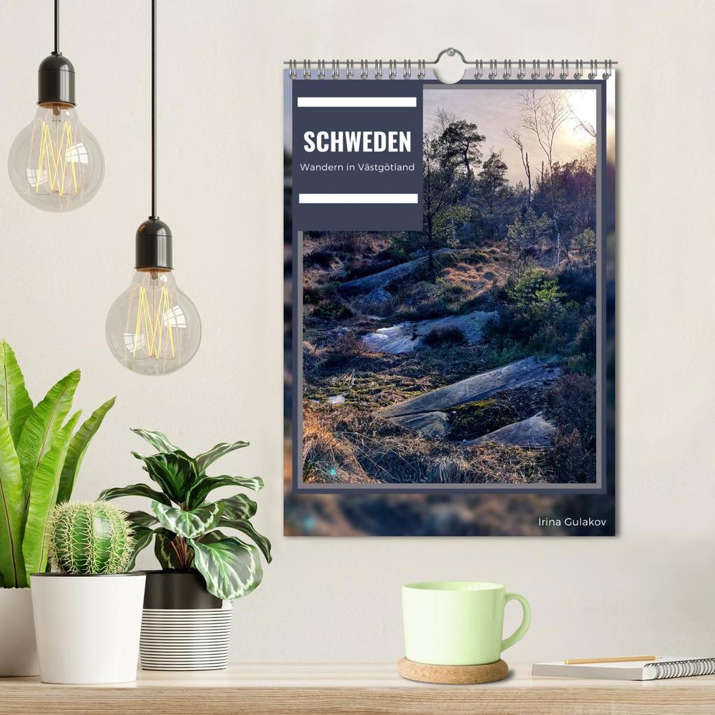 Weitere Ansicht: Schweden - Wandern in Västergötland (Wandkalender 2026 DIN A4 hoch), CALVENDO Monatskalender | Irina Gulakov, Calvendo