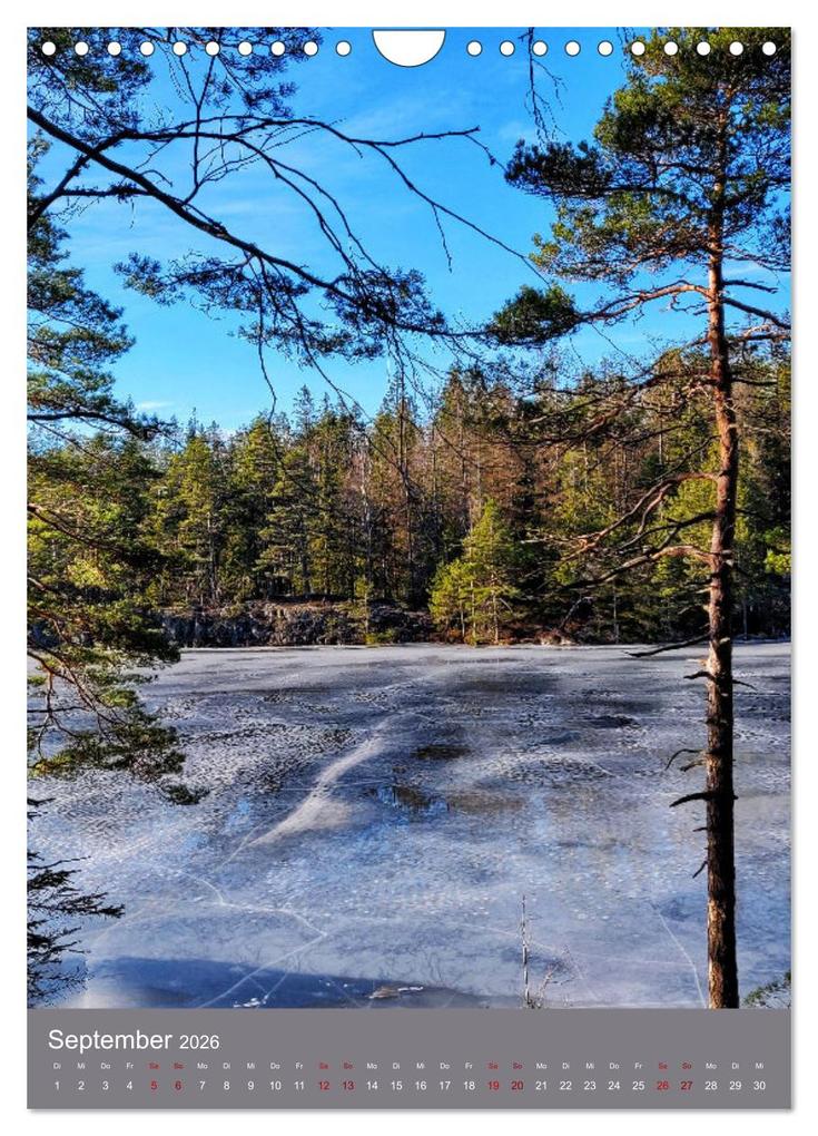 Weitere Ansicht: Schweden - Wandern in Västergötland (Wandkalender 2026 DIN A4 hoch), CALVENDO Monatskalender | Irina Gulakov, Calvendo