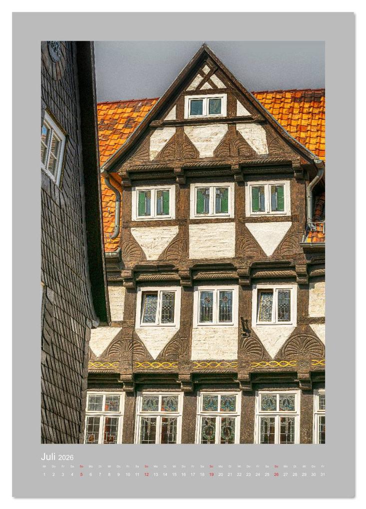 Weitere Ansicht: Quedlinburg - Königspfalz & Mitglied der Hanse (Tischkalender 2026 DIN A5 hoch), CALVENDO Monatskalender | Ulrich Männel studio-fifty-five, Calvendo