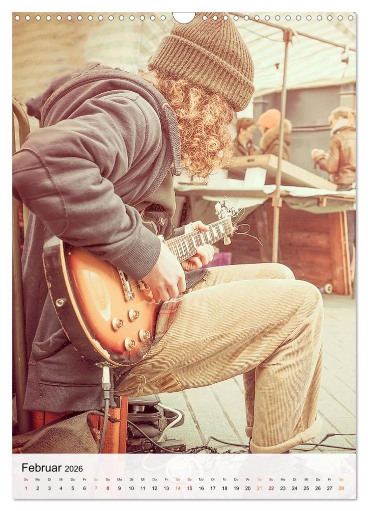 Weitere Ansicht: Gitarren Liebe (Wandkalender 2026 DIN A3 hoch), CALVENDO Monatskalender | Peter Roder, Calvendo