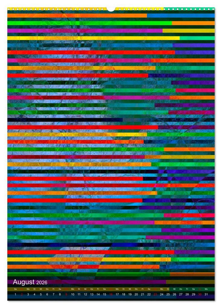 Weitere Ansicht: Das Abstrakte Jahr (Wandkalender 2026 DIN A2 hoch), CALVENDO Monatskalender | Edmund Nägele F.R.P.S., Calvendo
