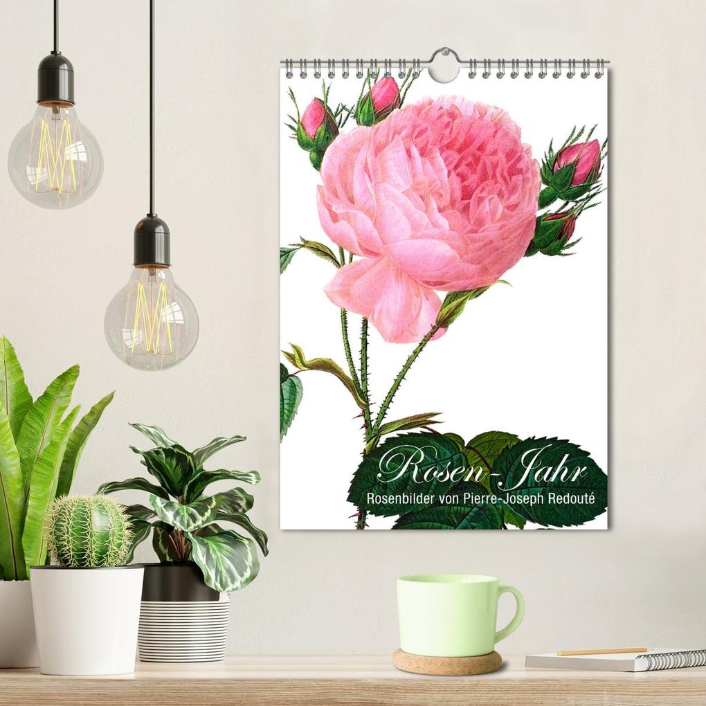 Weitere Ansicht: Rosen-Jahr (Wandkalender 2026 DIN A4 hoch), CALVENDO Monatskalender | bilwissedition, Layout: Babette Reek, Calvendo