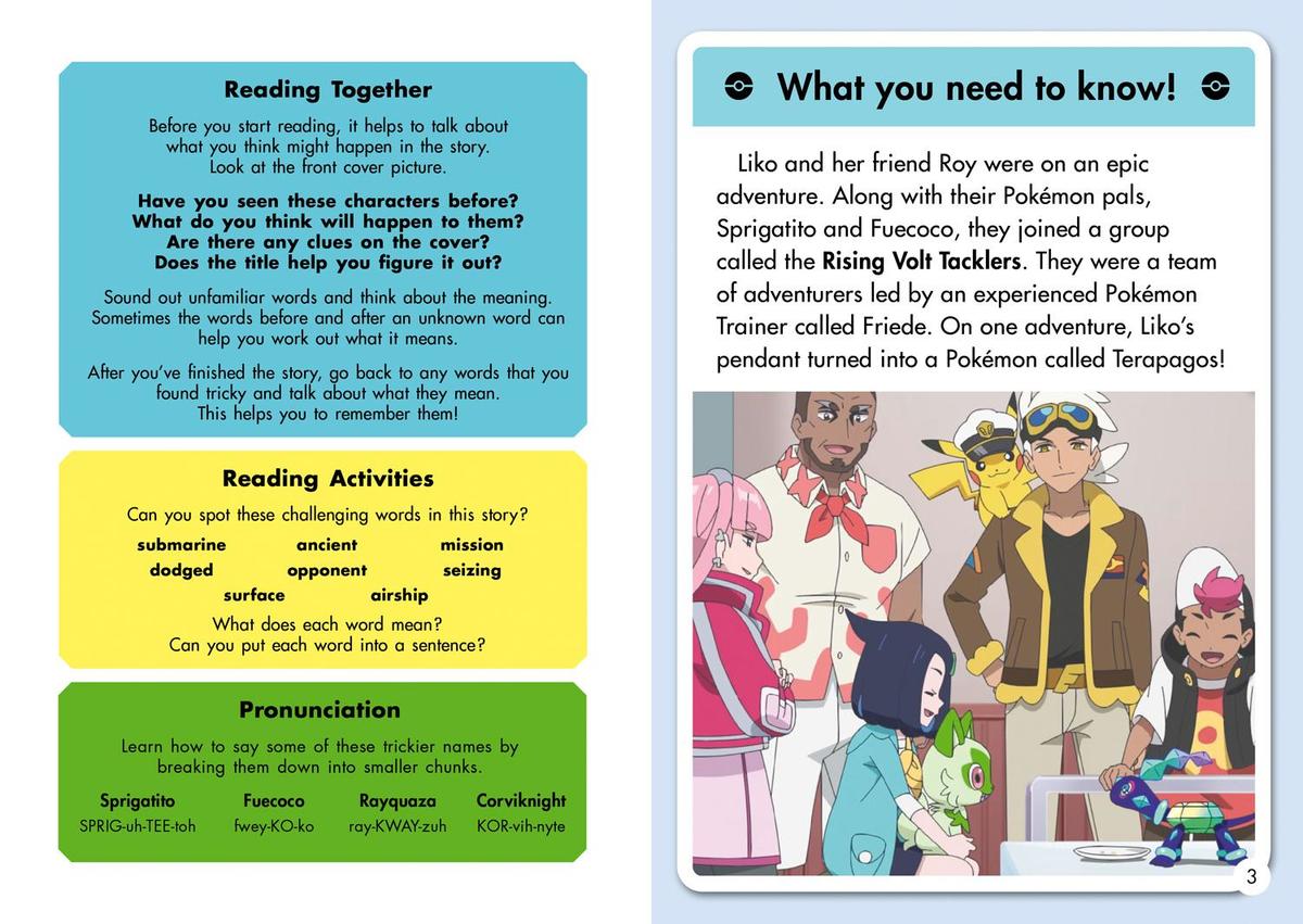 Weitere Ansicht: Pokemon Young Readers Level 3: Roar of the Black Rayquaza | Pokémon