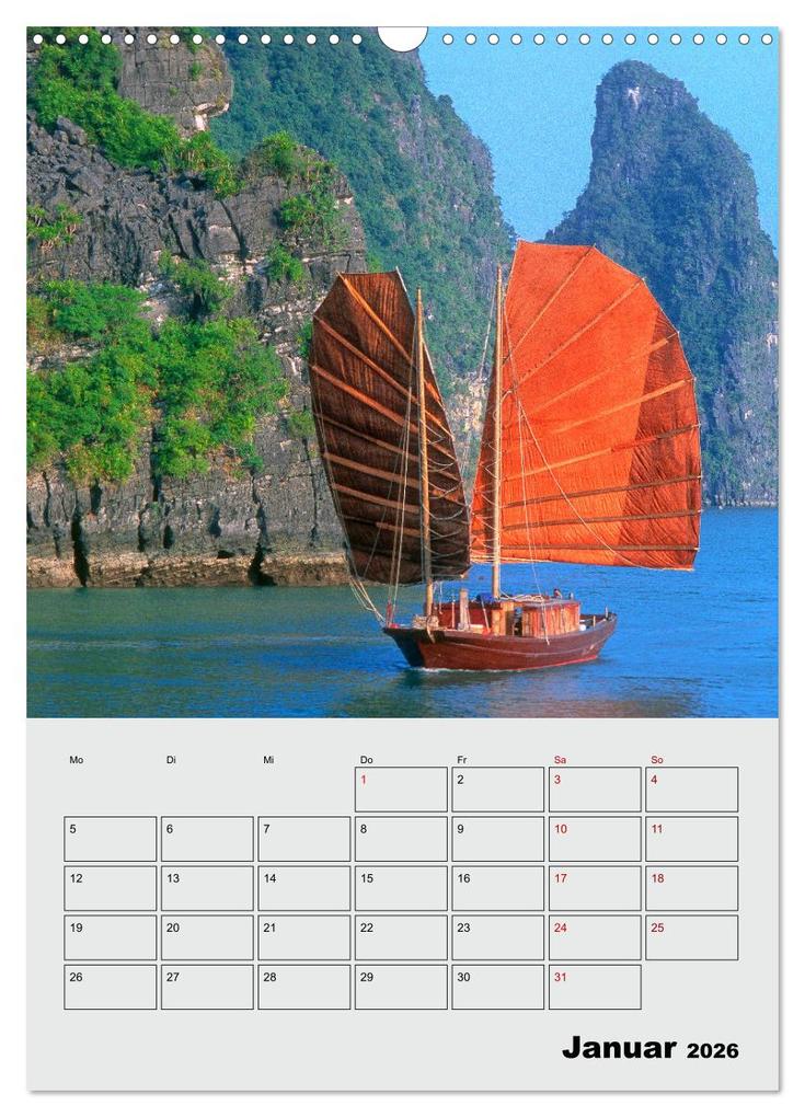 Weitere Ansicht: VIETNAM - Mein Urlaubsplaner (Wandkalender 2026 DIN A3 hoch), CALVENDO Monatskalender | Calvendo, BuddhaART, BuddhaART BuddhaART
