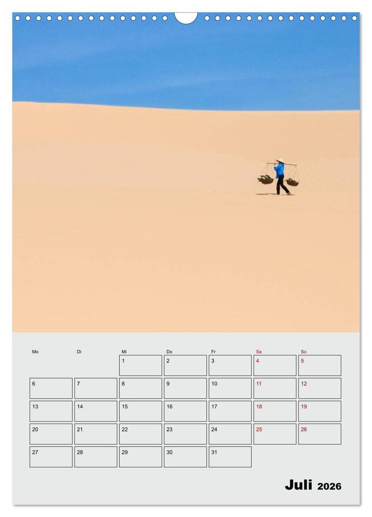 Weitere Ansicht: VIETNAM - Mein Urlaubsplaner (Wandkalender 2026 DIN A3 hoch), CALVENDO Monatskalender | Calvendo, BuddhaART, BuddhaART BuddhaART