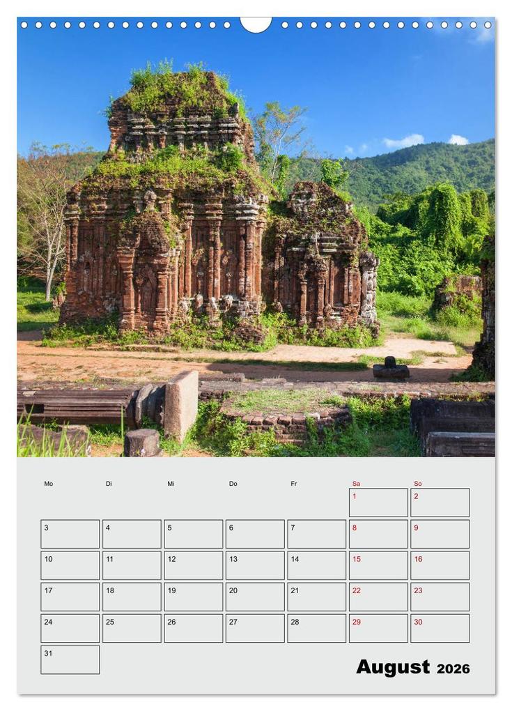 Weitere Ansicht: VIETNAM - Mein Urlaubsplaner (Wandkalender 2026 DIN A3 hoch), CALVENDO Monatskalender | Calvendo, BuddhaART, BuddhaART BuddhaART