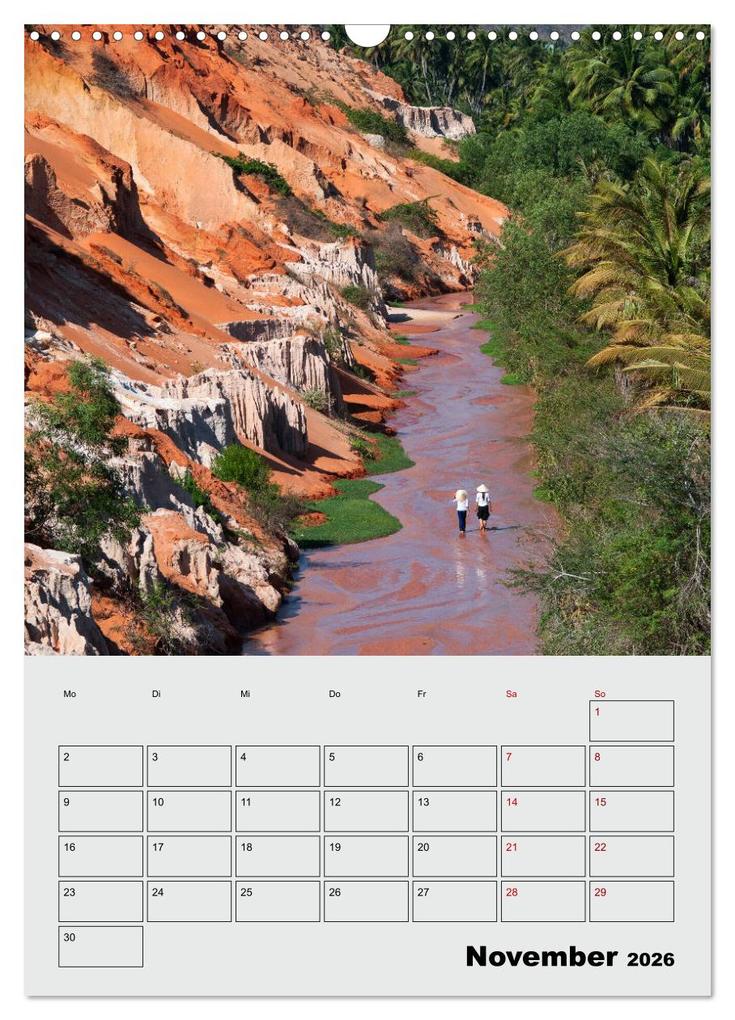 Weitere Ansicht: VIETNAM - Mein Urlaubsplaner (Wandkalender 2026 DIN A3 hoch), CALVENDO Monatskalender | Calvendo, BuddhaART, BuddhaART BuddhaART