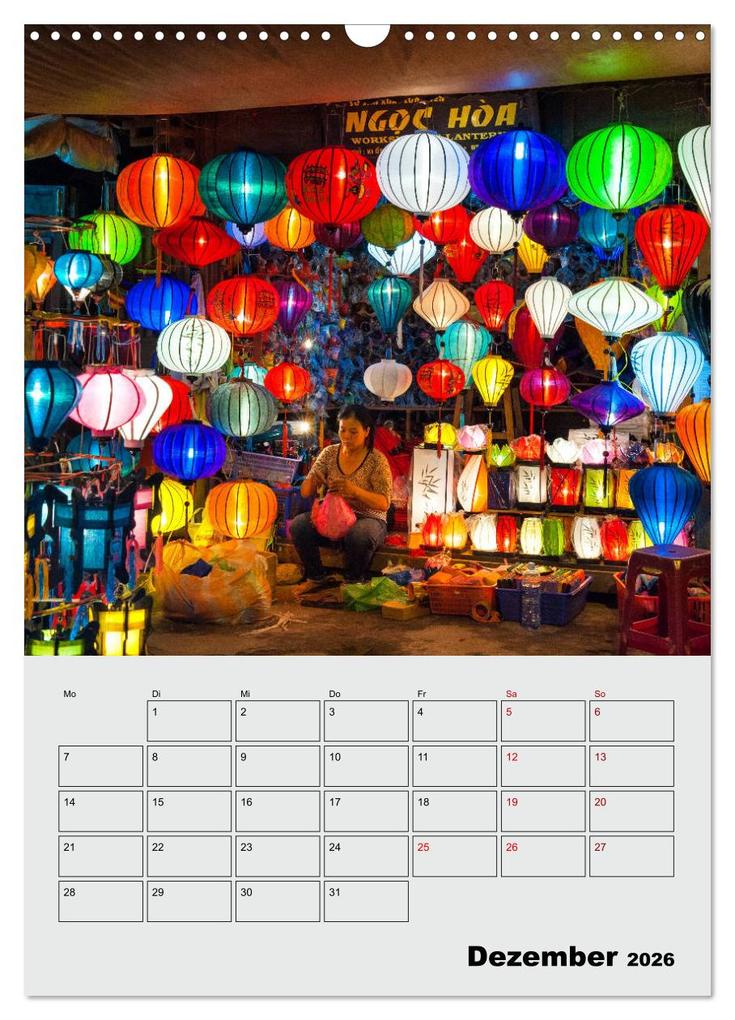 Weitere Ansicht: VIETNAM - Mein Urlaubsplaner (Wandkalender 2026 DIN A3 hoch), CALVENDO Monatskalender | Calvendo, BuddhaART, BuddhaART BuddhaART
