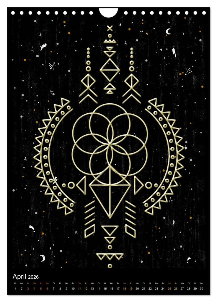 Weitere Ansicht: Schamanische Energiesymbole (Wandkalender 2026 DIN A4 hoch), CALVENDO Monatskalender | Calvendo, Lucia, Lucia Lucia