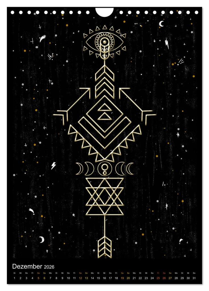 Weitere Ansicht: Schamanische Energiesymbole (Wandkalender 2026 DIN A4 hoch), CALVENDO Monatskalender | Calvendo, Lucia, Lucia Lucia