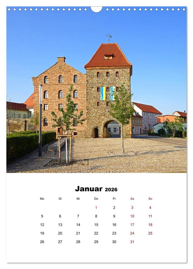 Weitere Ansicht: Haldensleben in Sachsen-Anhalt (Wandkalender 2026 DIN A3 hoch), CALVENDO Monatskalender | Calvendo, Beate Bussenius