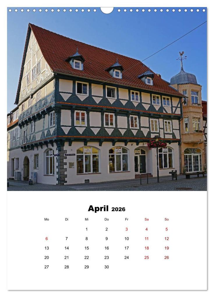 Weitere Ansicht: Haldensleben in Sachsen-Anhalt (Wandkalender 2026 DIN A3 hoch), CALVENDO Monatskalender | Calvendo, Beate Bussenius