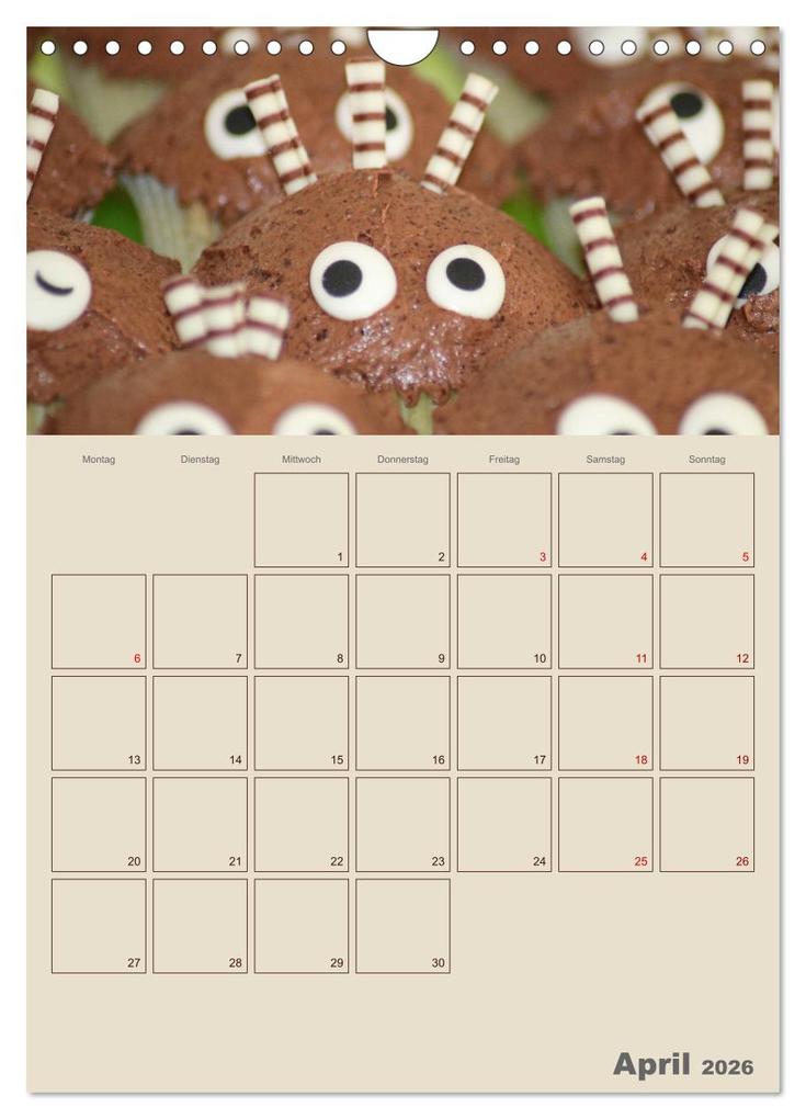 Weitere Ansicht: Ein total süßer Planer (Wandkalender 2026 DIN A4 hoch), CALVENDO Monatskalender | Calvendo, Stefan Widerstein - SteWi.info