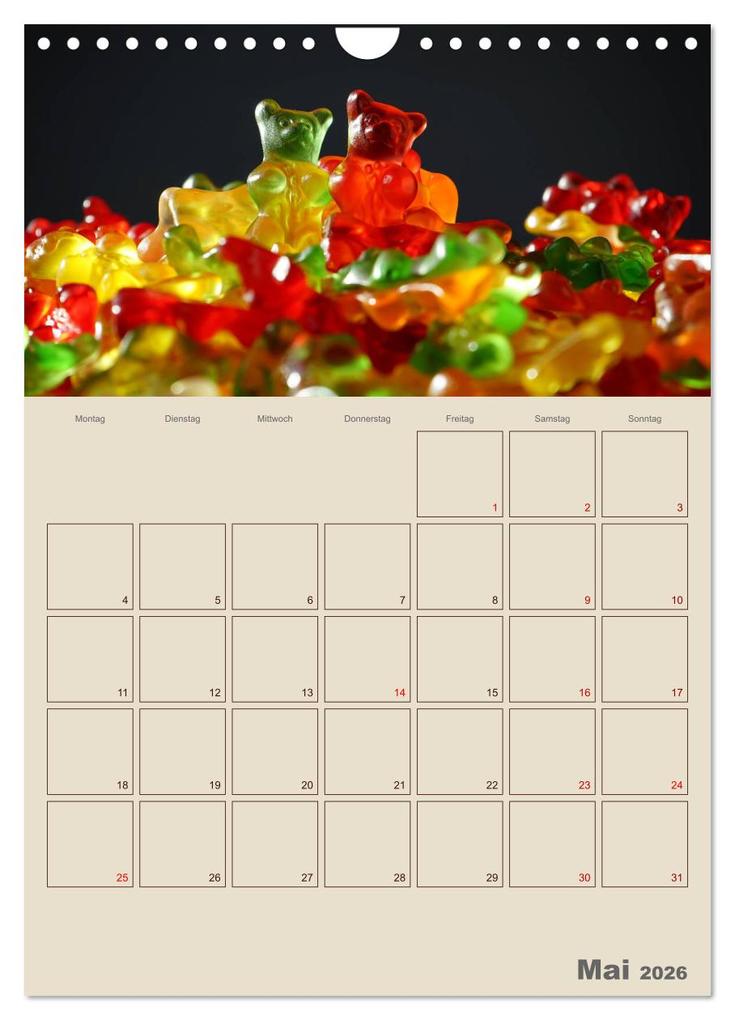 Weitere Ansicht: Ein total süßer Planer (Wandkalender 2026 DIN A4 hoch), CALVENDO Monatskalender | Calvendo, Stefan Widerstein - SteWi.info