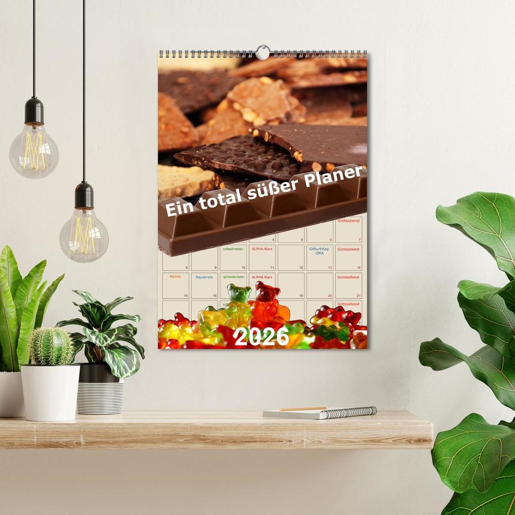 Weitere Ansicht: Ein total süßer Planer (Wandkalender 2026 DIN A3 hoch), CALVENDO Monatskalender | Calvendo, Stefan Widerstein - SteWi.info