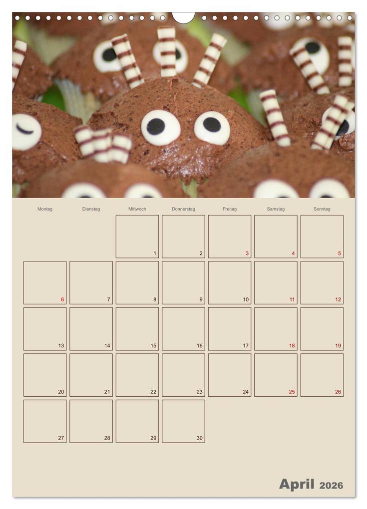 Weitere Ansicht: Ein total süßer Planer (Wandkalender 2026 DIN A3 hoch), CALVENDO Monatskalender | Calvendo, Stefan Widerstein - SteWi.info