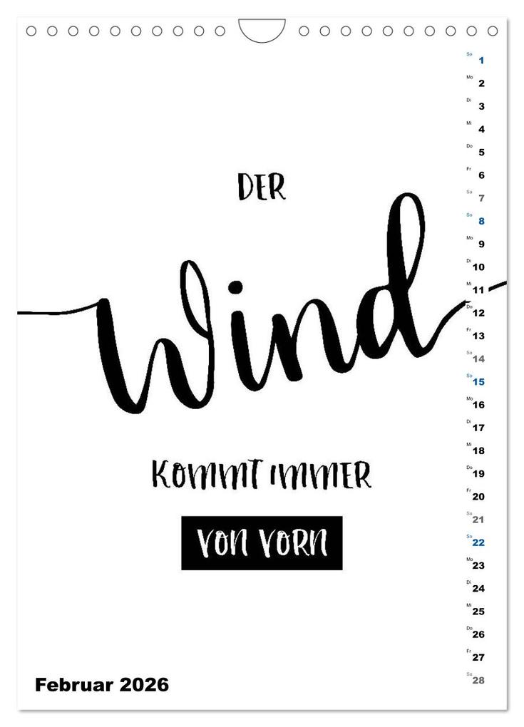 Weitere Ansicht: PLATT Typische Sprüche (Wandkalender 2026 DIN A4 hoch), CALVENDO Monatskalender | Calvendo, Melanie Viola