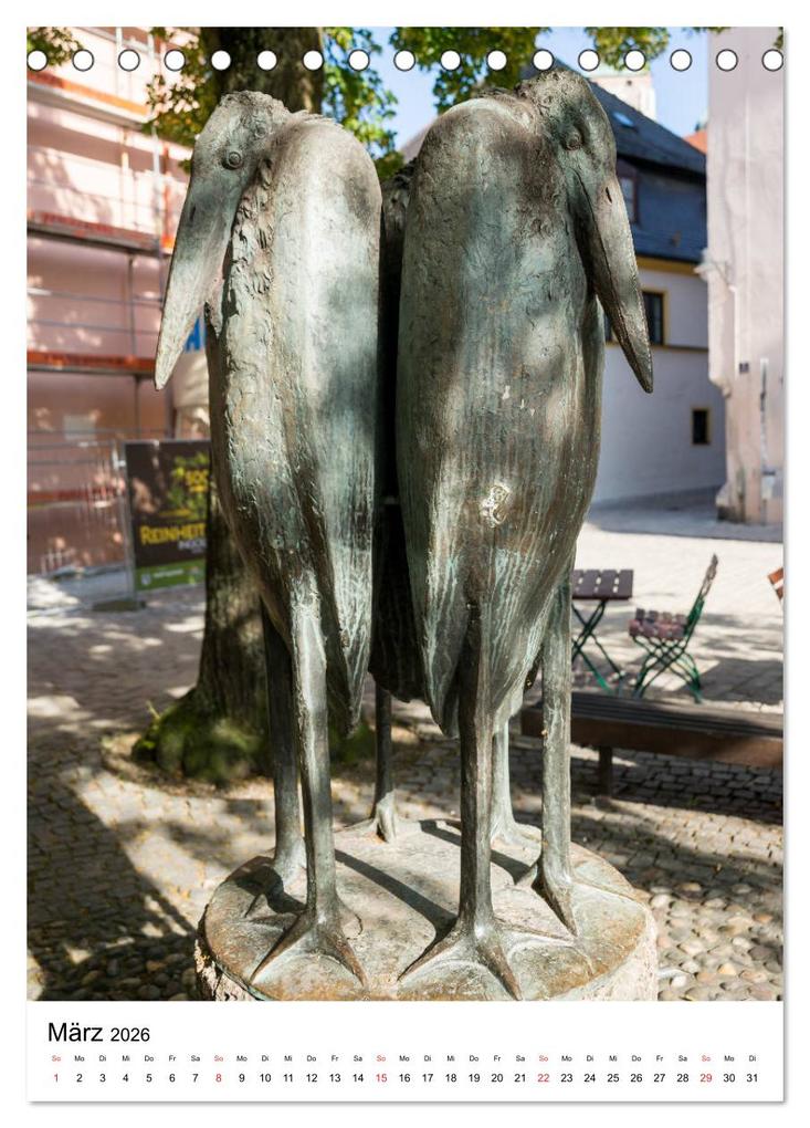 Weitere Ansicht: Ingolstadt - Altstadt - unbekannte Ansichten (Tischkalender 2026 DIN A5 hoch), CALVENDO Monatskalender | Calvendo, Gabriele Kislat