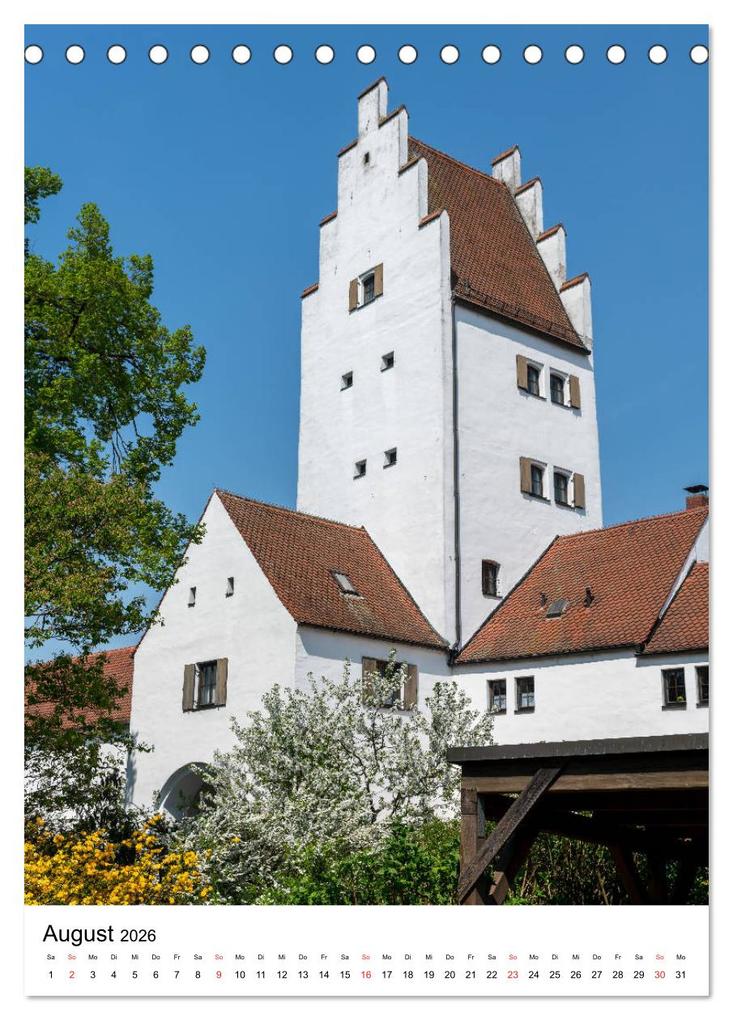 Weitere Ansicht: Ingolstadt - Altstadt - unbekannte Ansichten (Tischkalender 2026 DIN A5 hoch), CALVENDO Monatskalender | Calvendo, Gabriele Kislat