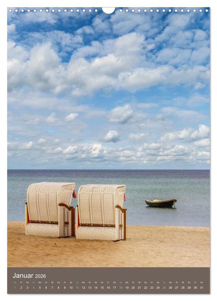Weitere Ansicht: LÜBECKER BUCHT Historische Orte und Strandidylle (Wandkalender 2026 DIN A3 hoch), CALVENDO Monatskalender | Calvendo, Melanie Viola