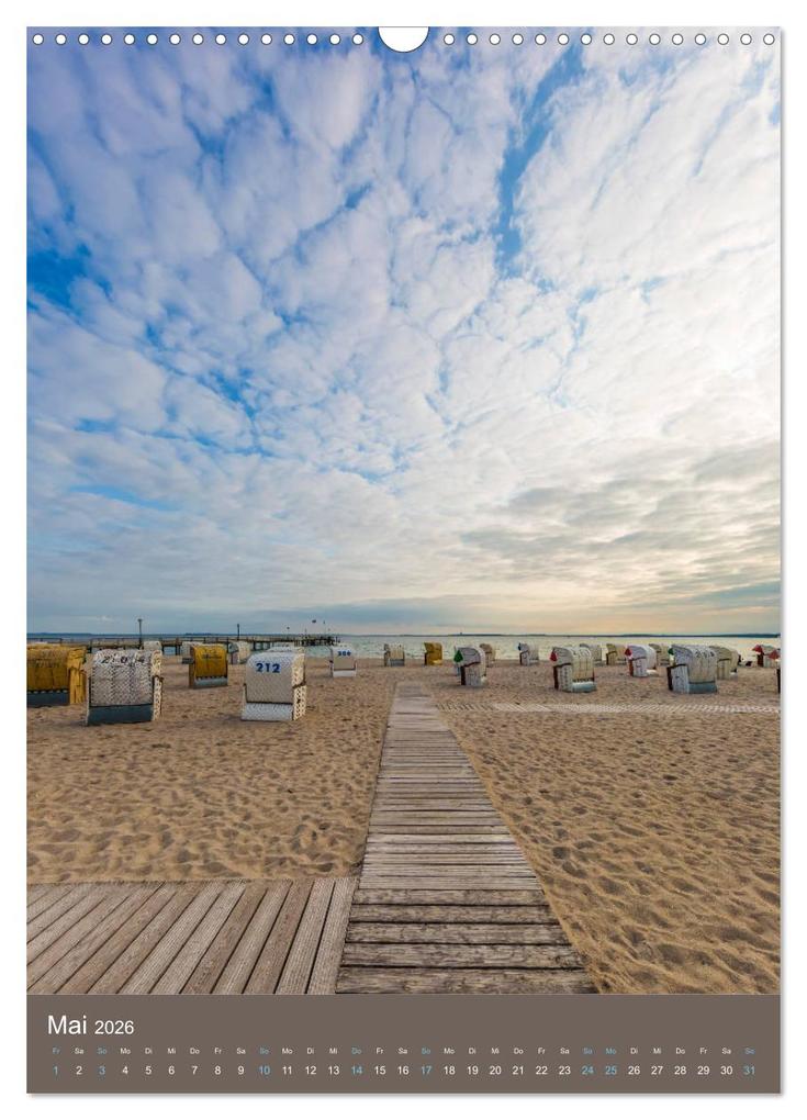 Weitere Ansicht: LÜBECKER BUCHT Historische Orte und Strandidylle (Wandkalender 2026 DIN A3 hoch), CALVENDO Monatskalender | Calvendo, Melanie Viola