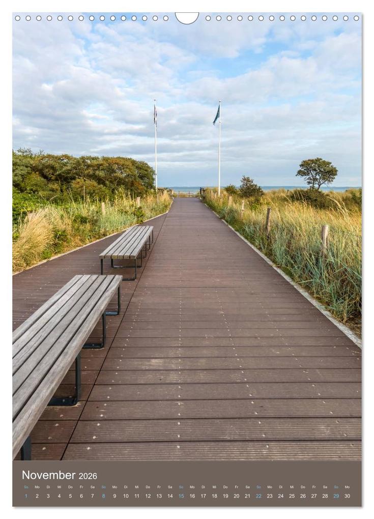 Weitere Ansicht: LÜBECKER BUCHT Historische Orte und Strandidylle (Wandkalender 2026 DIN A3 hoch), CALVENDO Monatskalender | Calvendo, Melanie Viola