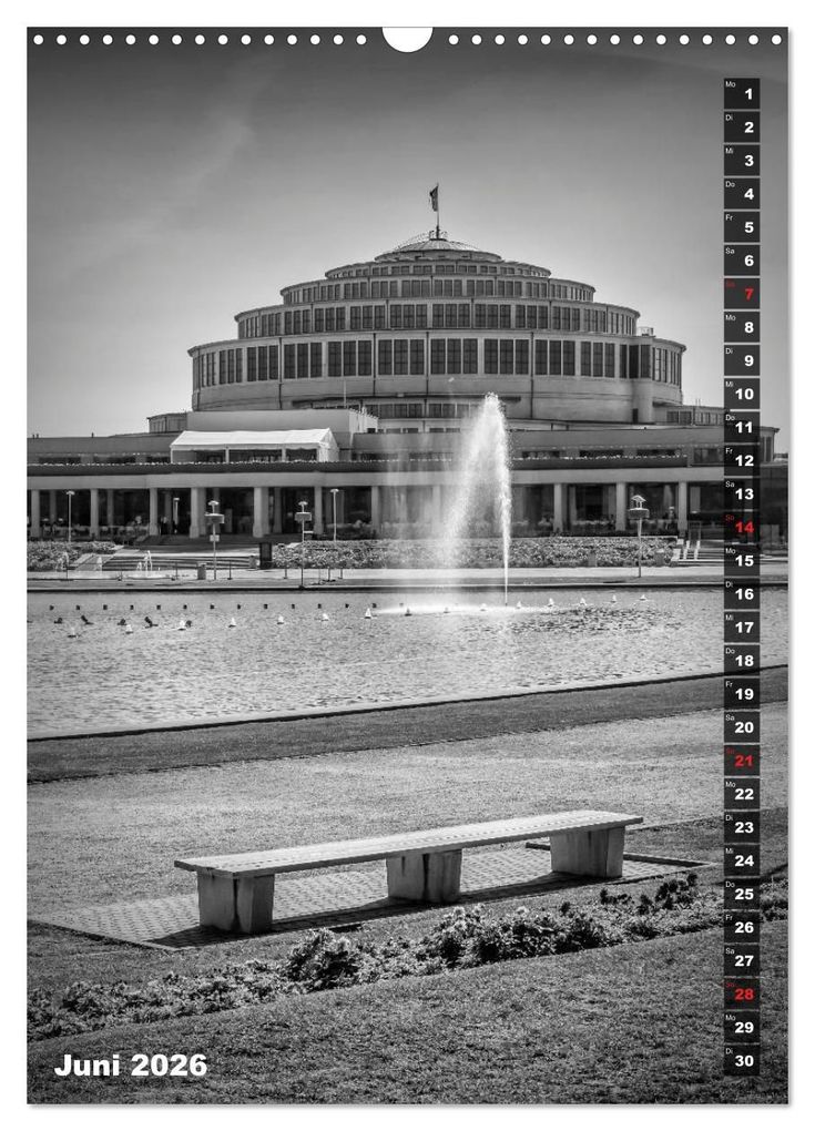 Weitere Ansicht: BRESLAU SCHWARZWEIß (Wandkalender 2026 DIN A3 hoch), CALVENDO Monatskalender | Calvendo, Melanie Viola