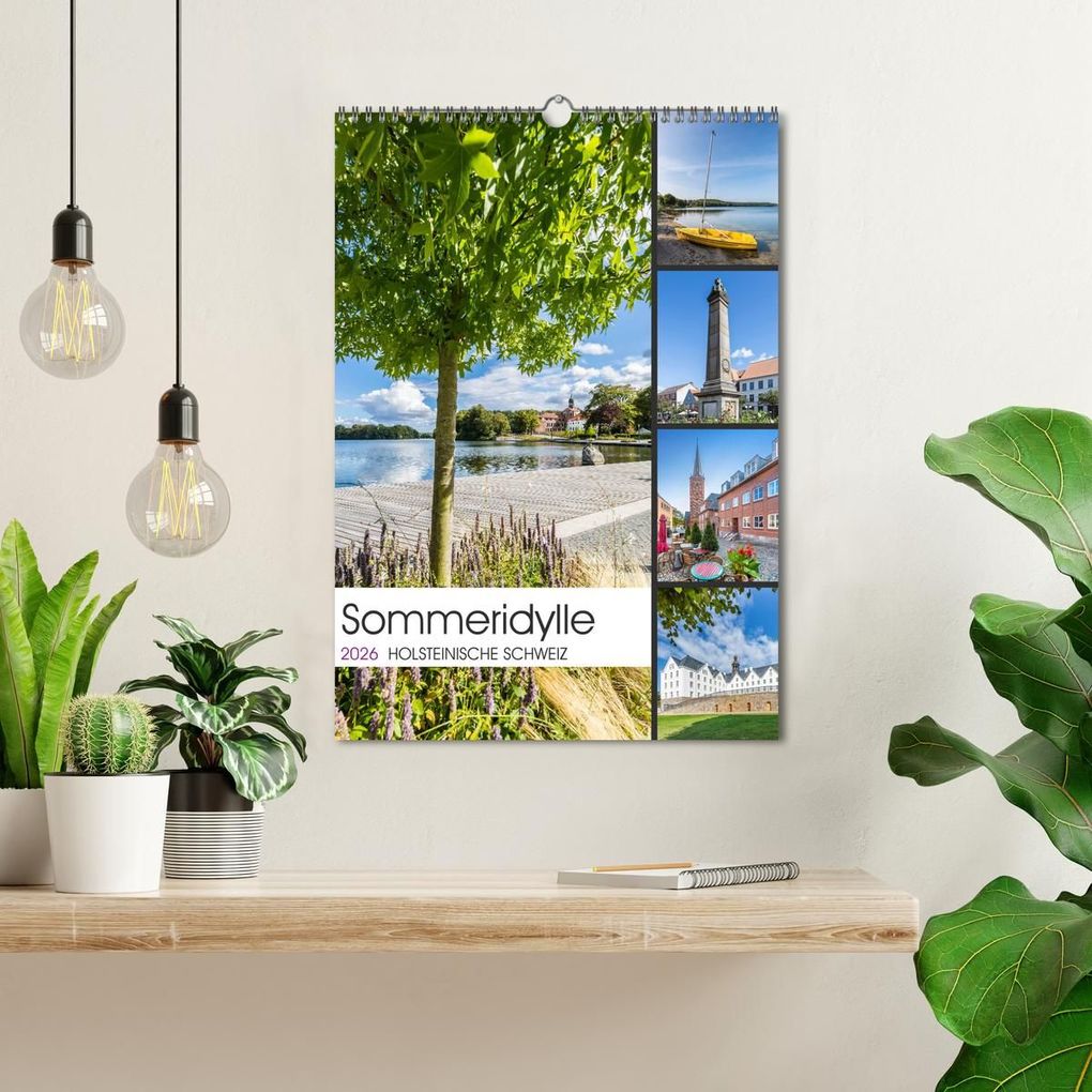 Weitere Ansicht: HOLSTEINISCHE SCHWEIZ Sommeridylle (Wandkalender 2026 DIN A3 hoch), CALVENDO Monatskalender | Calvendo, Melanie Viola