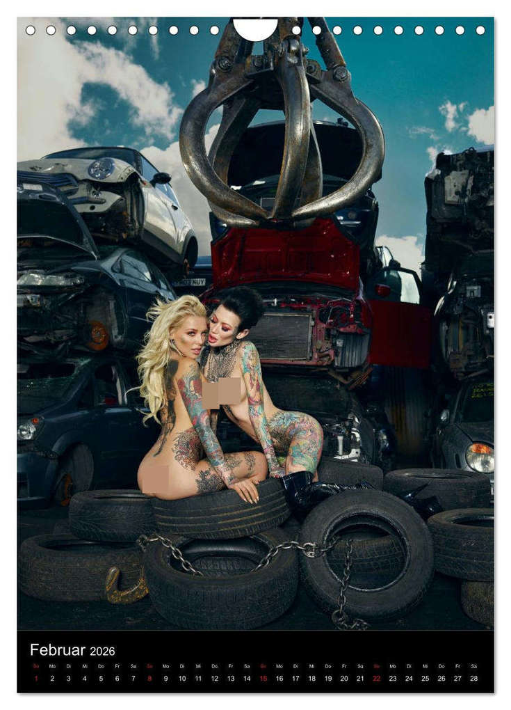 Weitere Ansicht: TATTOO NUDES (Wandkalender 2026 DIN A4 hoch), CALVENDO Monatskalender | Calvendo, POPART PHOTOGRAPHY