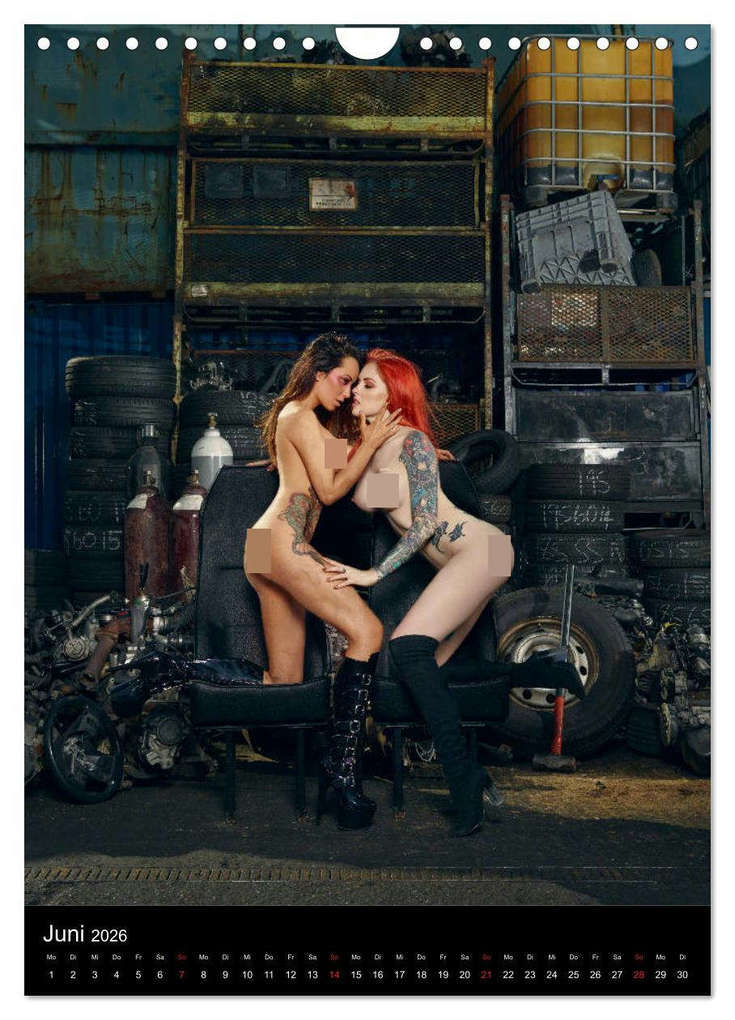 Weitere Ansicht: TATTOO NUDES (Wandkalender 2026 DIN A4 hoch), CALVENDO Monatskalender | Calvendo, POPART PHOTOGRAPHY