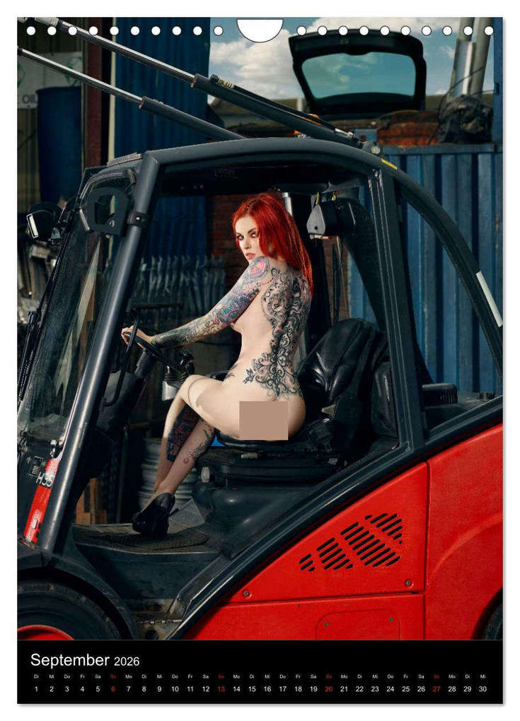 Weitere Ansicht: TATTOO NUDES (Wandkalender 2026 DIN A4 hoch), CALVENDO Monatskalender | Calvendo, POPART PHOTOGRAPHY