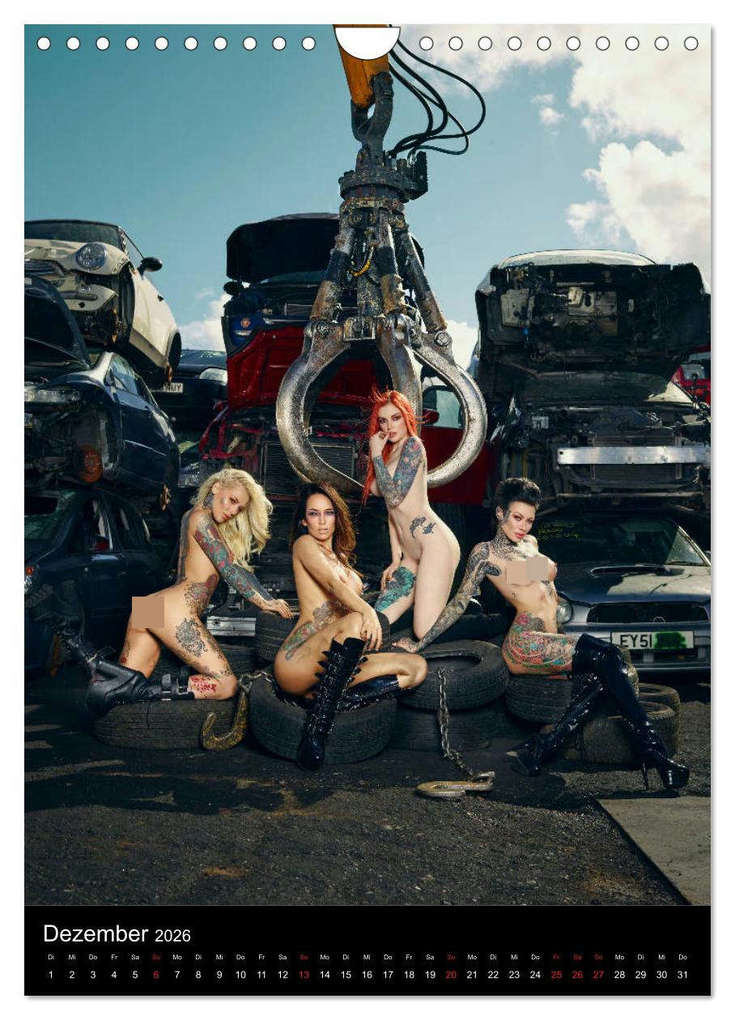 Weitere Ansicht: TATTOO NUDES (Wandkalender 2026 DIN A4 hoch), CALVENDO Monatskalender | Calvendo, POPART PHOTOGRAPHY