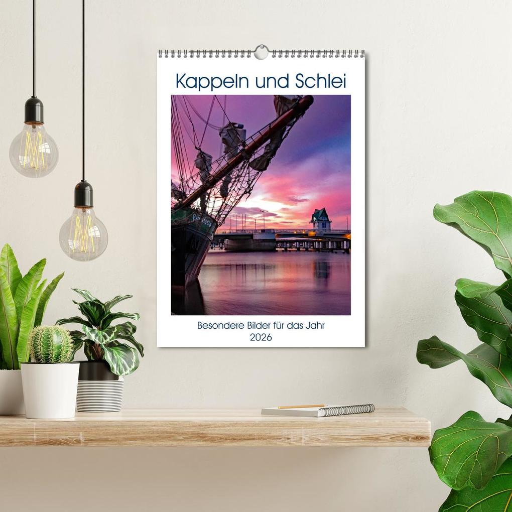 Weitere Ansicht: Kappeln und Schlei (Wandkalender 2026 DIN A3 hoch), CALVENDO Monatskalender | Calvendo, Ute Jackisch
