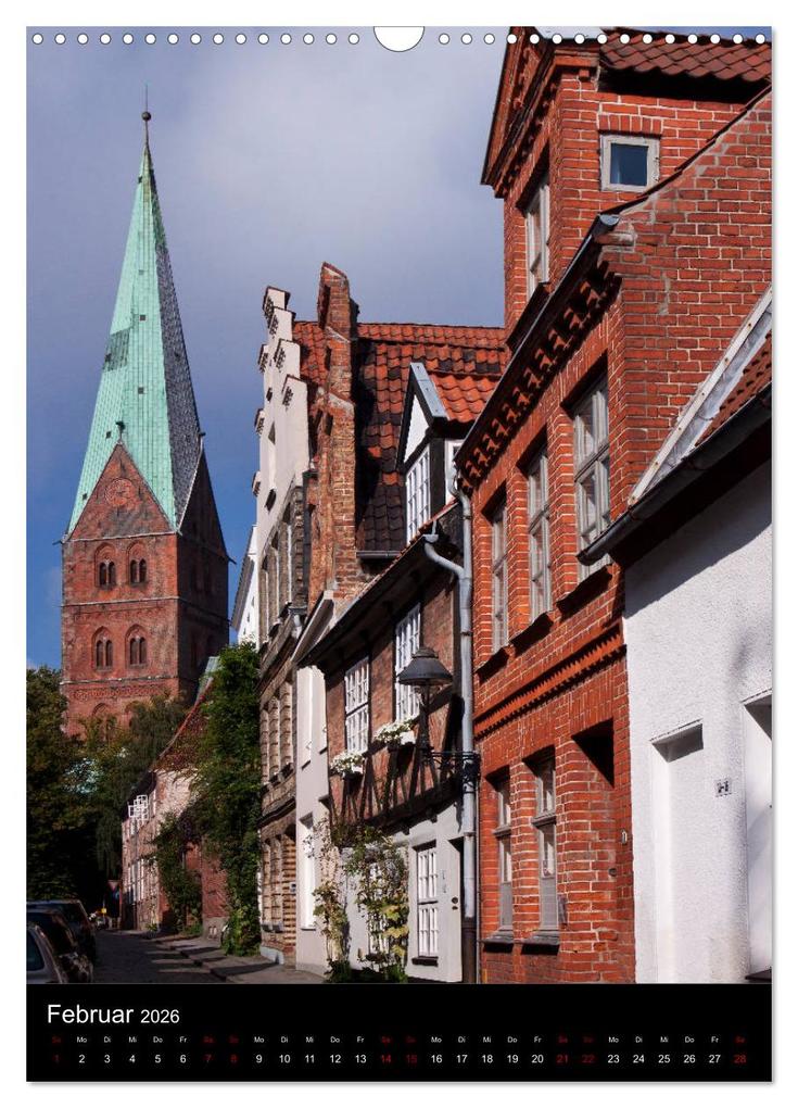 Weitere Ansicht: Lübeck - Hanseschönheit in Insellage (Wandkalender 2026 DIN A3 hoch), CALVENDO Monatskalender | U boeTtchEr, Calvendo
