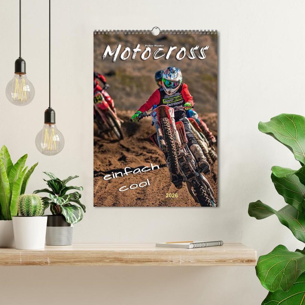 Weitere Ansicht: Motocross - einfach cool (Wandkalender 2026 DIN A3 hoch), CALVENDO Monatskalender | Peter Roder, Calvendo