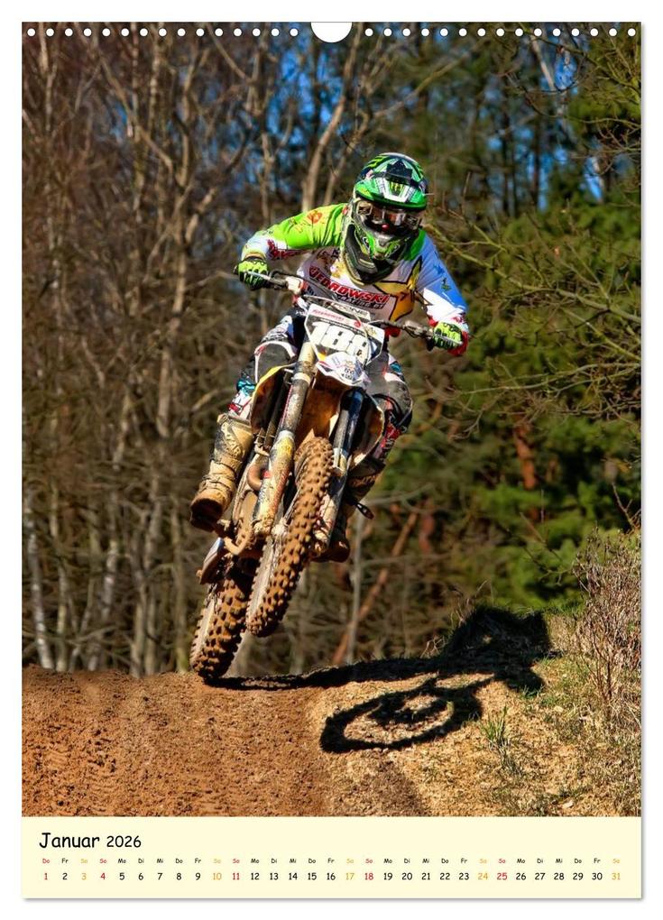 Weitere Ansicht: Motocross - einfach cool (Wandkalender 2026 DIN A3 hoch), CALVENDO Monatskalender | Peter Roder, Calvendo
