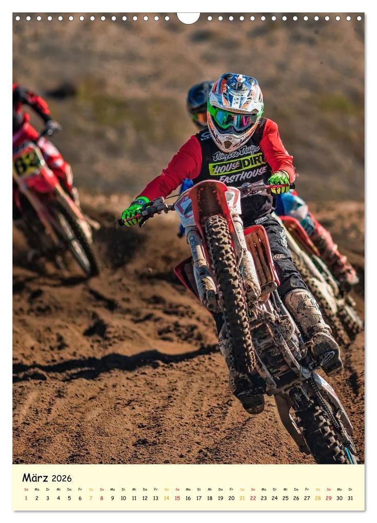 Weitere Ansicht: Motocross - einfach cool (Wandkalender 2026 DIN A3 hoch), CALVENDO Monatskalender | Peter Roder, Calvendo