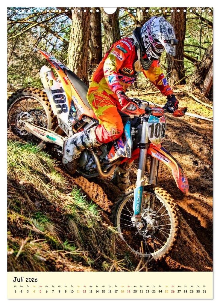 Weitere Ansicht: Motocross - einfach cool (Wandkalender 2026 DIN A3 hoch), CALVENDO Monatskalender | Peter Roder, Calvendo