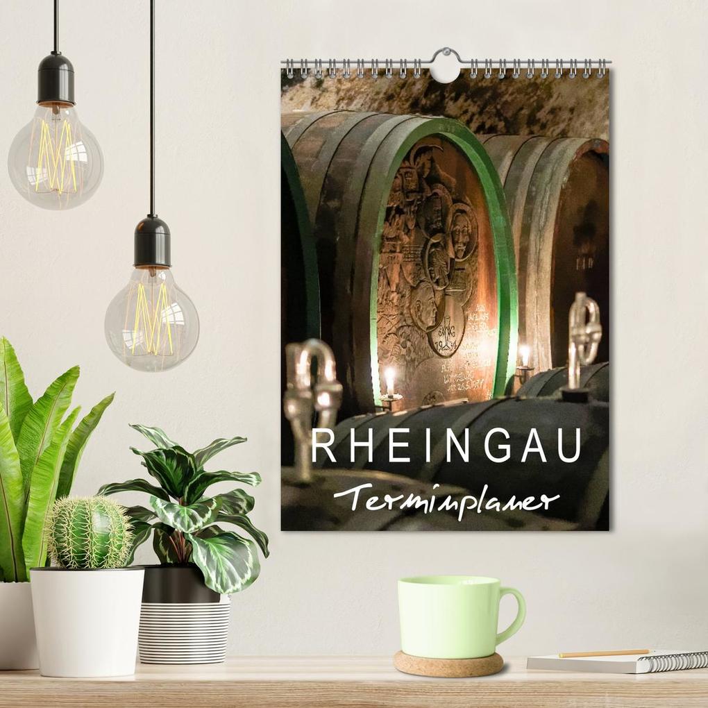 Weitere Ansicht: Rheingau Terminplaner (Wandkalender 2026 DIN A4 hoch), CALVENDO Monatskalender | Dieter Meyer, Calvendo