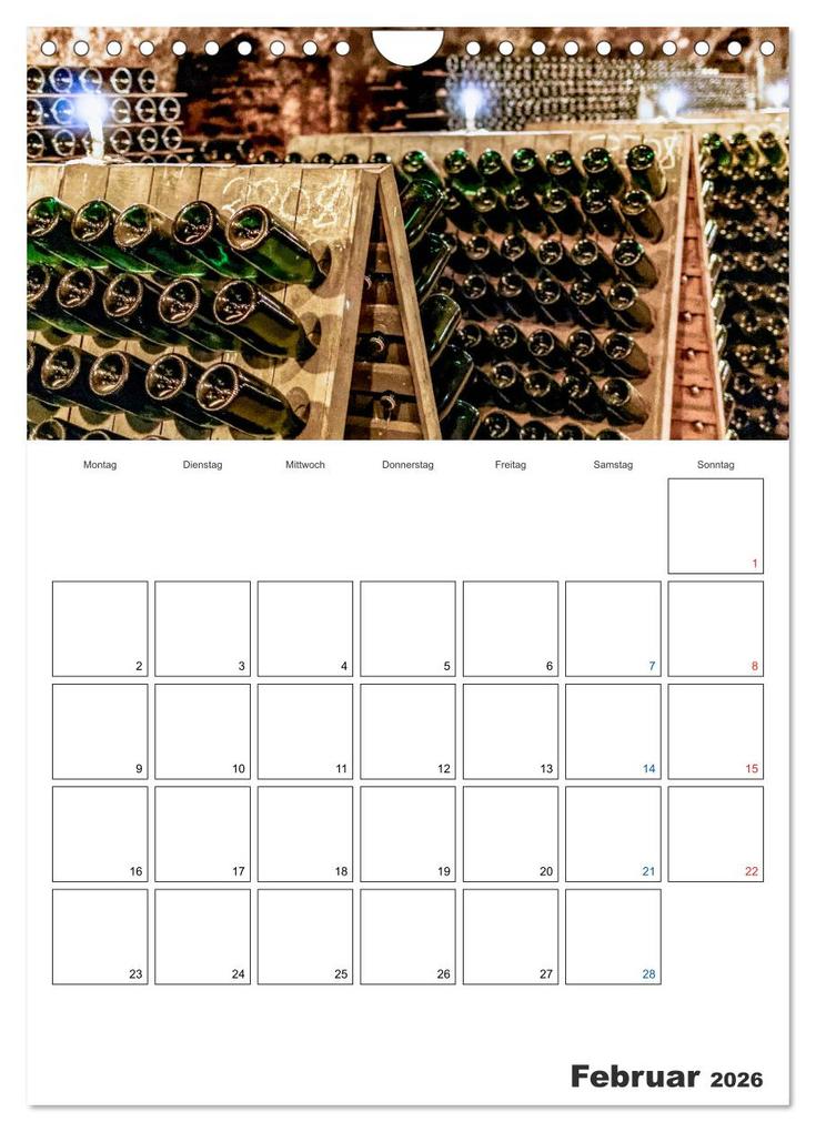 Weitere Ansicht: Rheingau Terminplaner (Wandkalender 2026 DIN A4 hoch), CALVENDO Monatskalender | Dieter Meyer, Calvendo